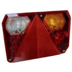 Cabochon feu remorque radex 6400 droit 6 fonctions - Remorques Discount 