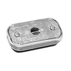 Feu de position avec catadioptre blanc AJBA FA-09 - Remorques Discount 