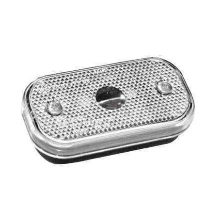 Feu de position avec catadioptre blanc AJBA FA-09 - Remorques Discount 