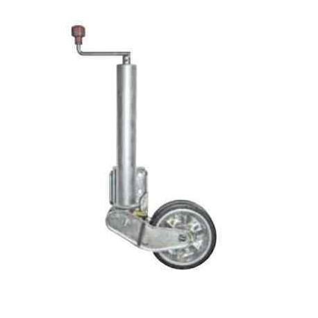 Roue jockey automatique pour remorque  AL-KO diamètre 60mm