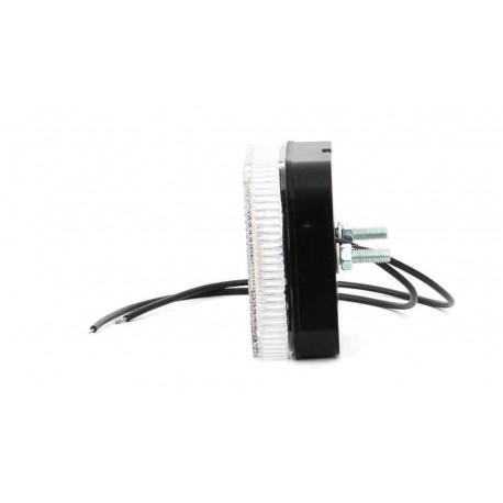 Feu de position blanc à LED carré - Remorques Discount