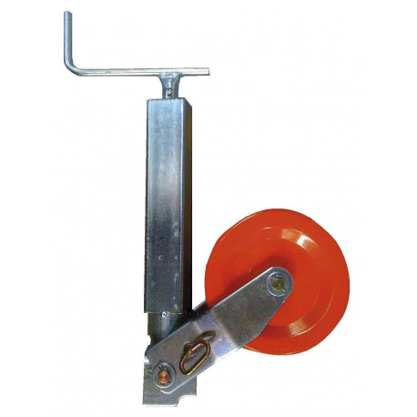 Roue Jockey Renforcée 70 mm | Galet Acier 250 x 100 mm