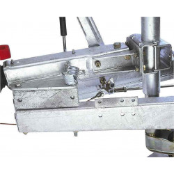 Kit collier arrière roue jockey diam 48 et 60 pour tête ALKO - Remorques Discount 
