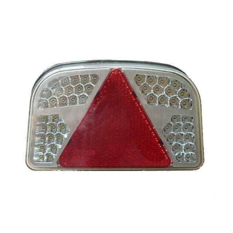 Feu droit 7 fonctions à leds pour remorque - Remorques Discount 
