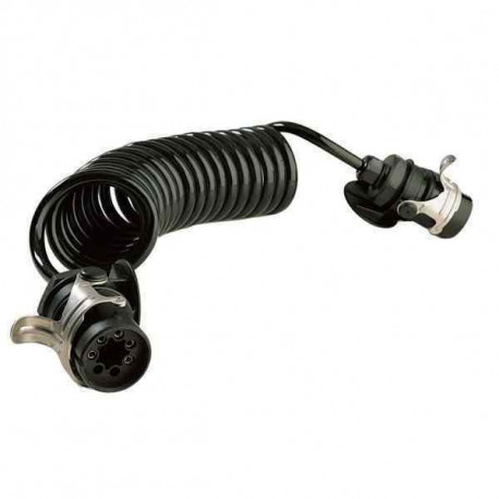 Prolongateur 24V ABS avec prise 5 plots L: 3.50m pour remorque - Remorques Discount