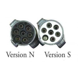 Prolongateur 24V spiralé 2 x 24N L: 3m pour remorque - Remorques Discount 