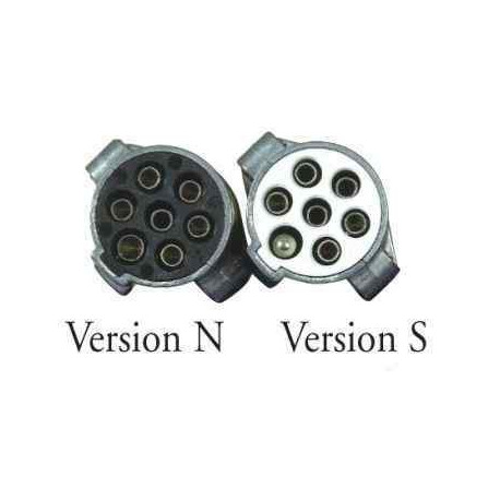 Prolongateur 24V spiralé 2 x 24N L: 3m pour remorque - Remorques Discount 