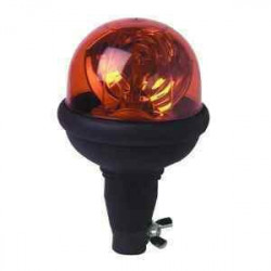 Gyrophare 12V / 24V sur tige flexible - Remorques Discount 