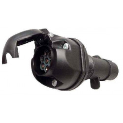 Prise abaisseur 24V/12V compact pour remorque