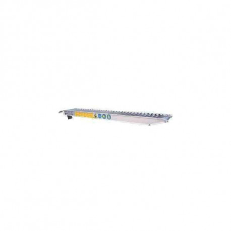 Rampes aluminium renforcées 2M pour remorque - Remorques Discount