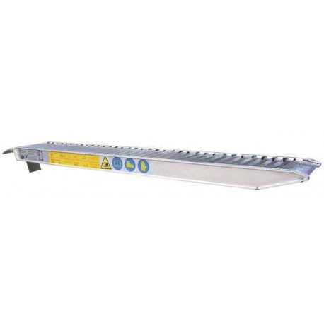 Rampes aluminium renforcées pour remorque﻿ 4M - Remorques Discount 
