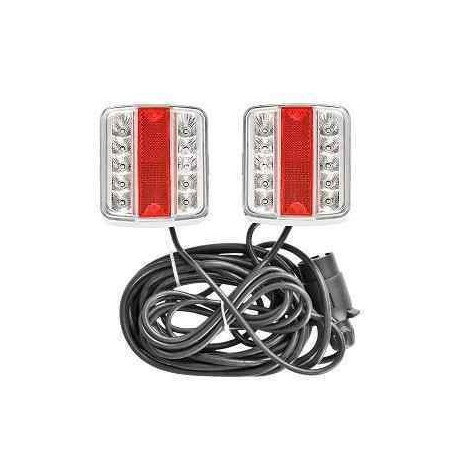 Kit Éclairage LED 4m – Feux 5 Fonctions pour Remorque et Camping-Car
