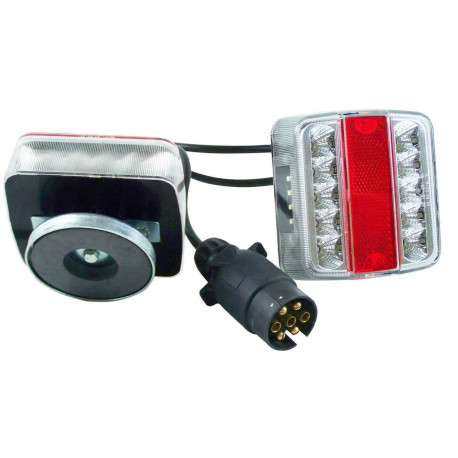 Eclairage complet remorque à LED 7.5m - Remorques Discount 