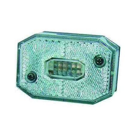 Feu de position blanc ASPOCK pour remorque - Remorques Discount 