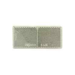 Catadioptre pour remorque autocollant blanc - Remorques Discount 
