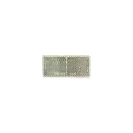 Catadioptre pour remorque autocollant blanc - Remorques Discount 