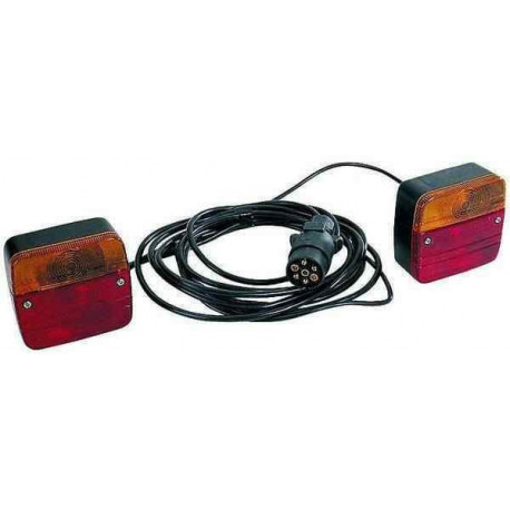 Kit Éclairage Remorque LED 4m | Feux 4 Fonctions Faciles à Installer