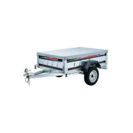 Bâche Plate pour Remorque – Tissu Enduit Renforcé avec Sandow