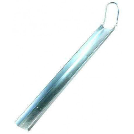 Rails remorque porte-moto avec butoir de roue - Remorques Discount 