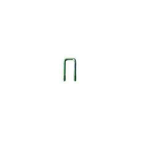 Bride d'assemblage tubé carré 140x80 largueur 80 - Remorques Discount 