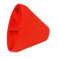 Cône rouge 180x55 diamètre 22 - Remorques Discount 