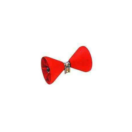Balancier 2 cônes rouges encombrement: 310x180 - Remorques Discount 