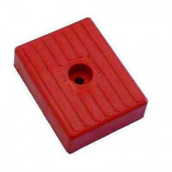 Patin rouge 130x100x36 - Remorques Discount 