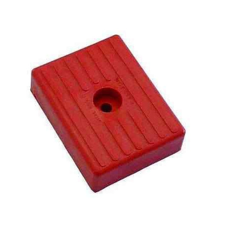Patin rouge 130x100x36 - Remorques Discount 