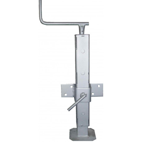 Béquille renforcée carrée 70mm – Stabilité et sécurité pour remorque
