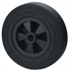 Galet jante plastique plein 200x50x20 mm – Robuste et durable