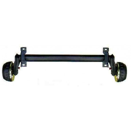 Essieu remorque freiné AL-KO PTC: 750Kg 4TR100