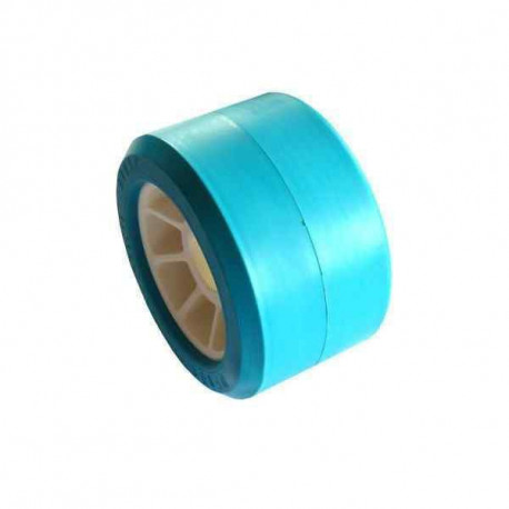 Galet 100x50 alésage 21 turquoise pour remorque NAVICA - Remorques Discount 