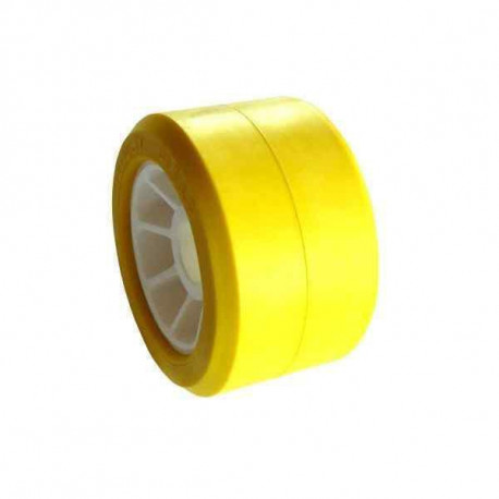 Galet jaune intérieur blanc 100x50 - Remorques Discount 