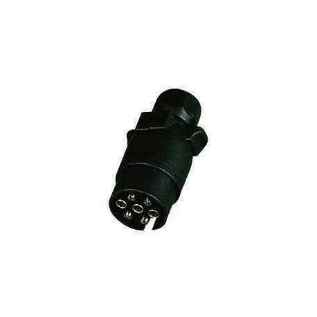 Prise Plastique 7 Broches 12V – Connexion fiable pour remorque