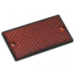 Catadioptre rectangulaire pour remorque économique orange - Remorques Discount