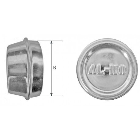 Cache moyeu remorque AL-KO pour tambour 3062 - 3081A - Remorques Discount 