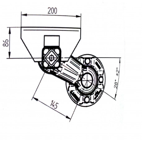 Essieu Non Freiné 450 Kg – Tube 50 mm – EAB 942 mm