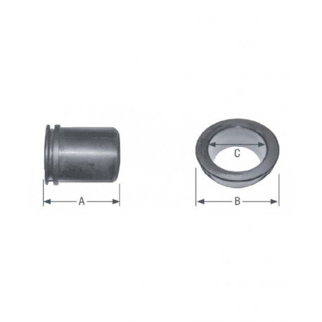 Jeu de bague Al-KO pour tête 161S et 251S - Remorques Discount
