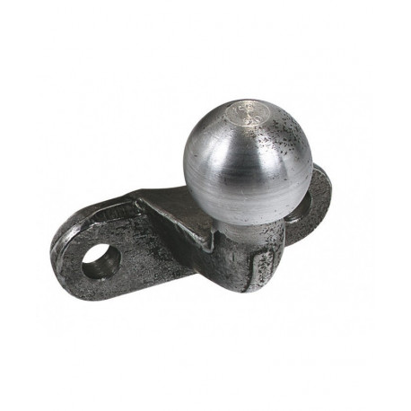 Boule d'attelage coudée pour remorque diamètre 50 charge 3T5 - Remorques Discount