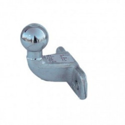 Boule d'attelage coudée pour remorque diamètre 50 charge 3T5 - Remorques Discount