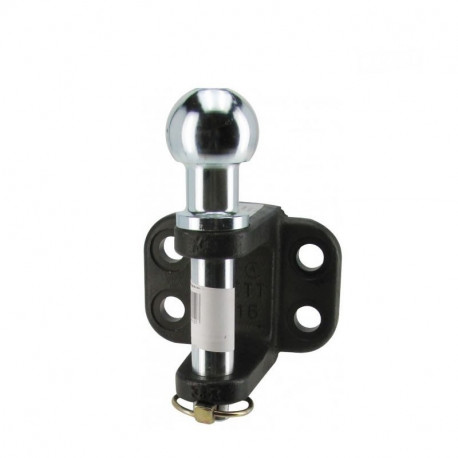 Chape mixte 4 trous Ø11 | Entraxe 83x56 mm | Charge 3500 kg