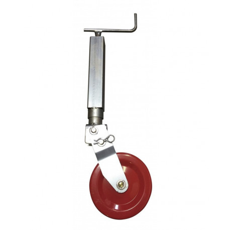 Roue Jockey Renforcée 70 mm | Galet Acier 250 x 100 mm