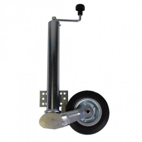 Roue Jockey Automatique 60 mm – Fixation simple et système de repli