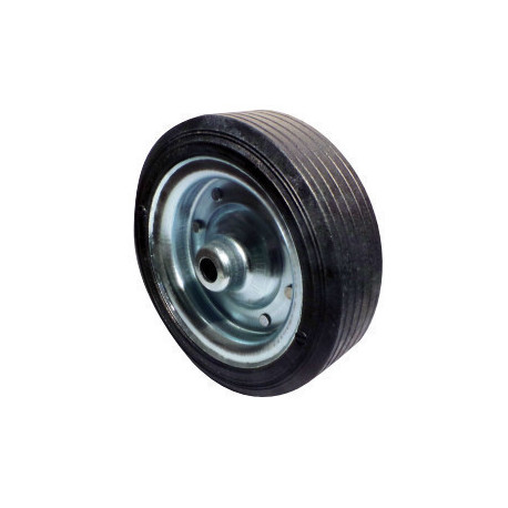 Galet Jante Métal Plein 250x85x20 mm – Roue Jockey 500 kg