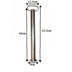 Béquille pour remorque diamètre 48 mm longueur 60cm. Remorques Discount