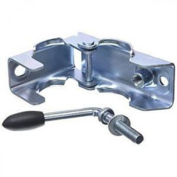 Collier à boulonner Ø48 mm – Fixation robuste pour roue jockey