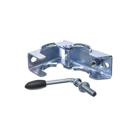 Collier à boulonner Ø48 mm – Fixation robuste pour roue jockey