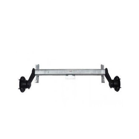 Essieu Non Freiné 450 Kg – Tube 50 mm – EAB 942 mm