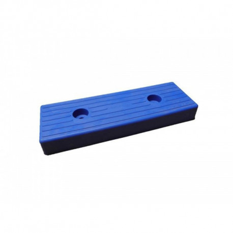 Patin bleu turquoise 300x100x30 - Remorques Discount 