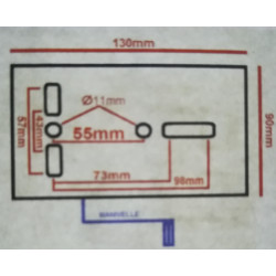 Treuil manuel  à sangle 540Kg - Remorques Discount